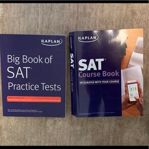 KAPLAN SAT 2020 course book + practice tests book